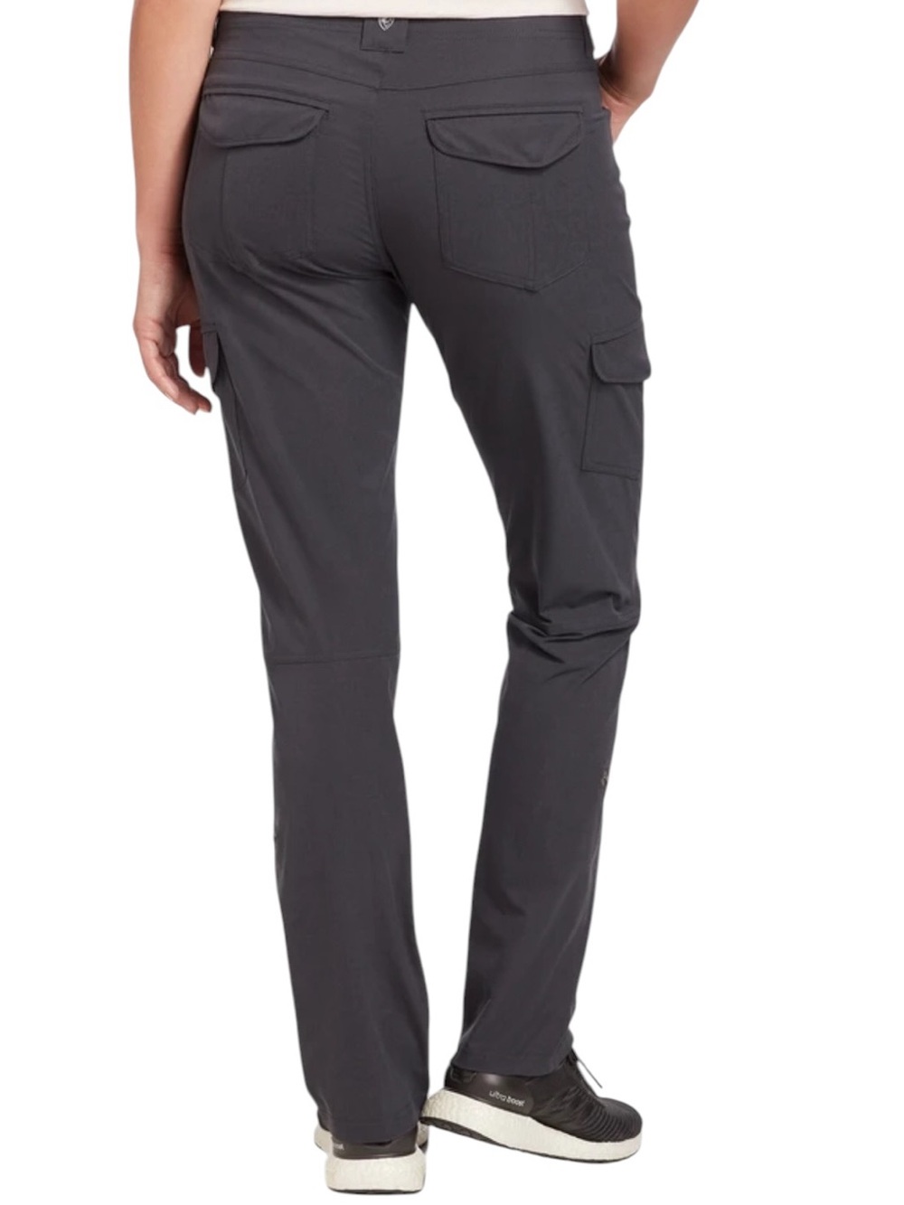 KUHL Freeflex Roll-Up Hiking Pants Koal Size 8 Reg 6326 Cargo Convertible - Picture 2 of 16